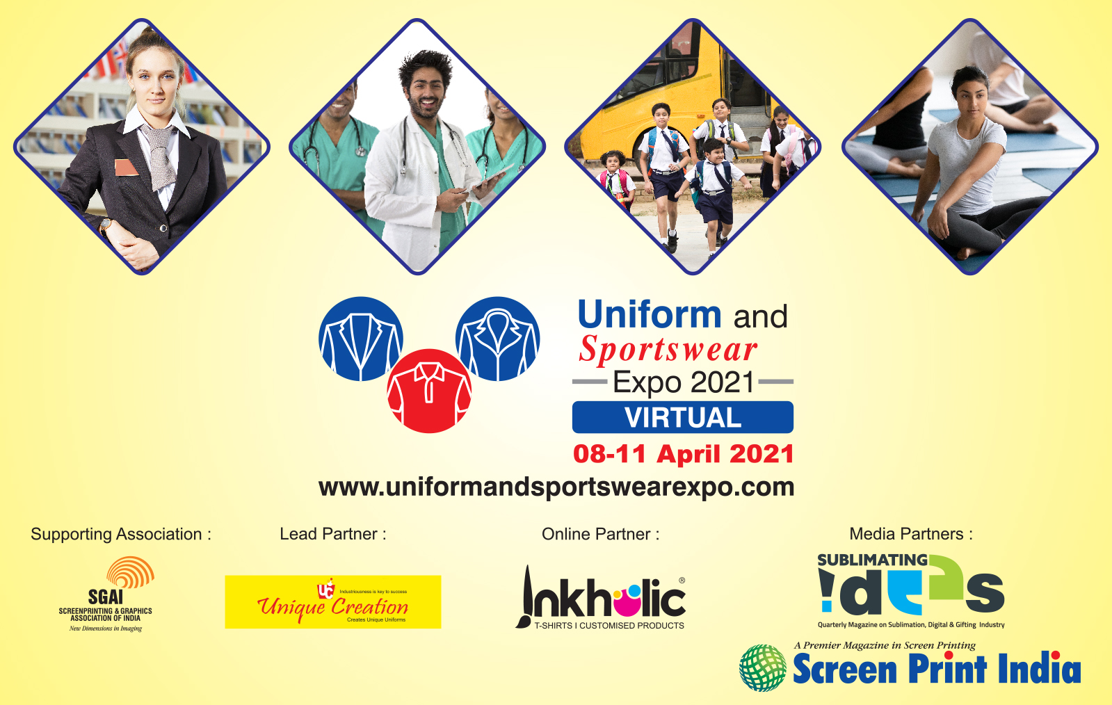 ‘Uniform & Sportswear’ Virtual expo from 0811 April 2021 Gains